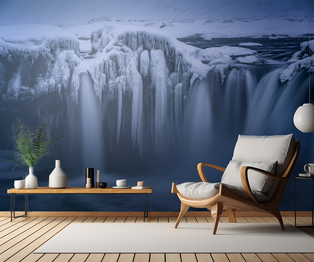 Ice and Flow III Poster och Canvastavla