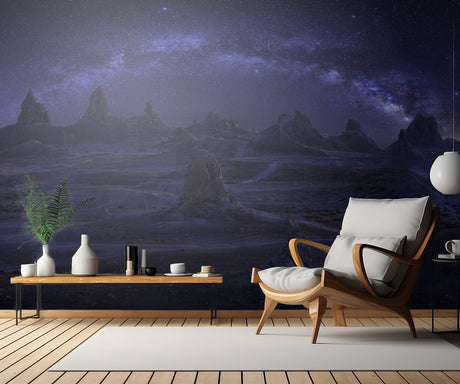 Milky Way Over The Magic Land Poster och Canvastavla