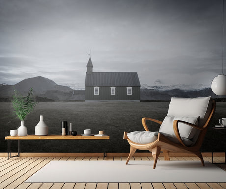 Búðakirkja Poster och Canvastavla