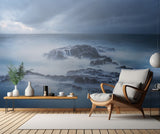 Blue Morning Mist Poster och Canvastavla