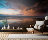 Mediterranean Sunset Poster och Canvastavla