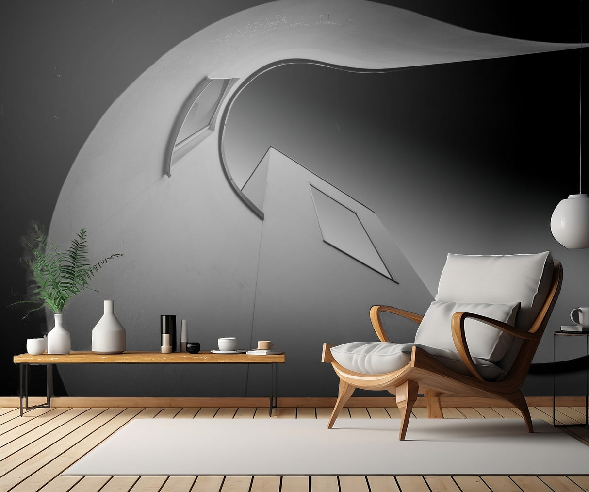 Rounded Poster och Canvastavla