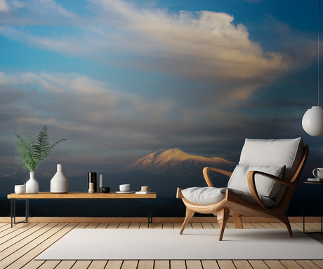 ELBRUS AND THE CLOUD Poster och Canvastavla
