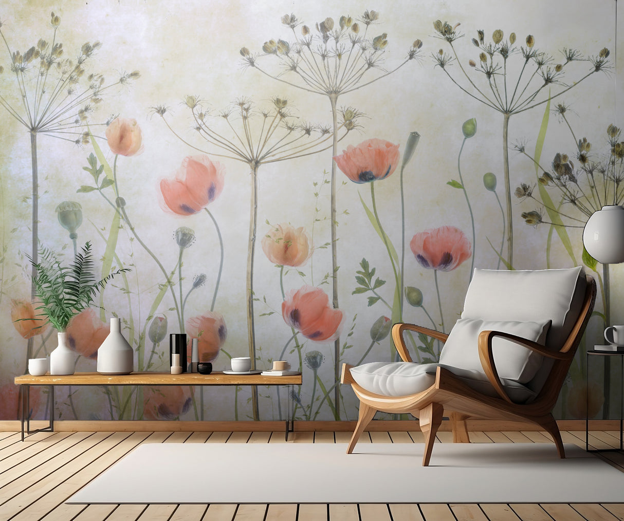 Poppy Meadow Poster och Canvastavla
