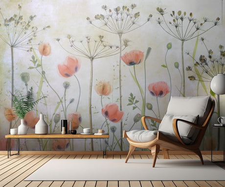 Poppy Meadow Poster och Canvastavla