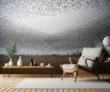 Flock of starlings Poster och Canvastavla