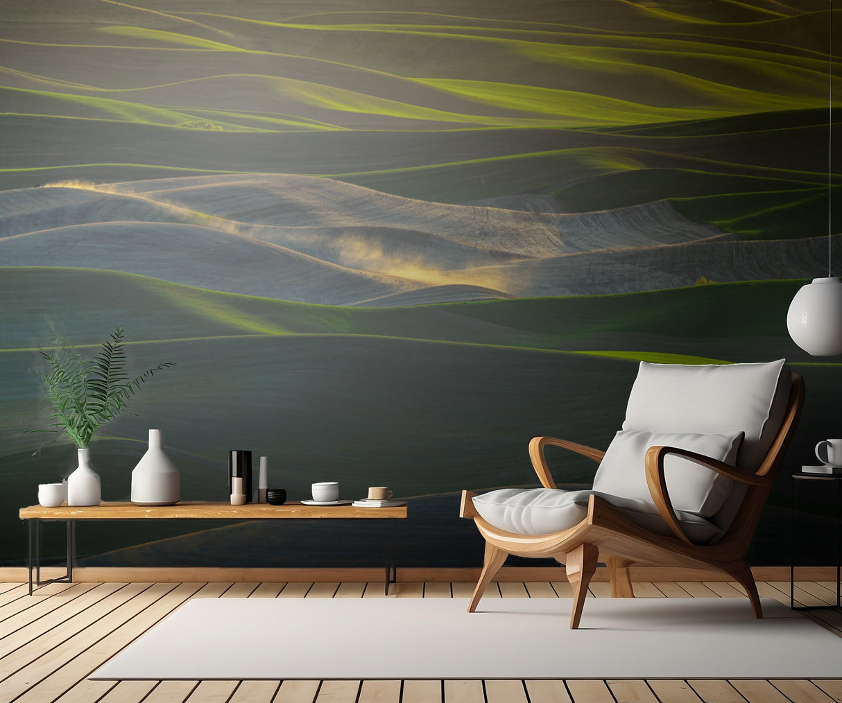 Galloping Wheat Field Poster och Canvastavla