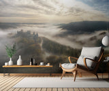 Château de Bourscheid Poster och Canvastavla
