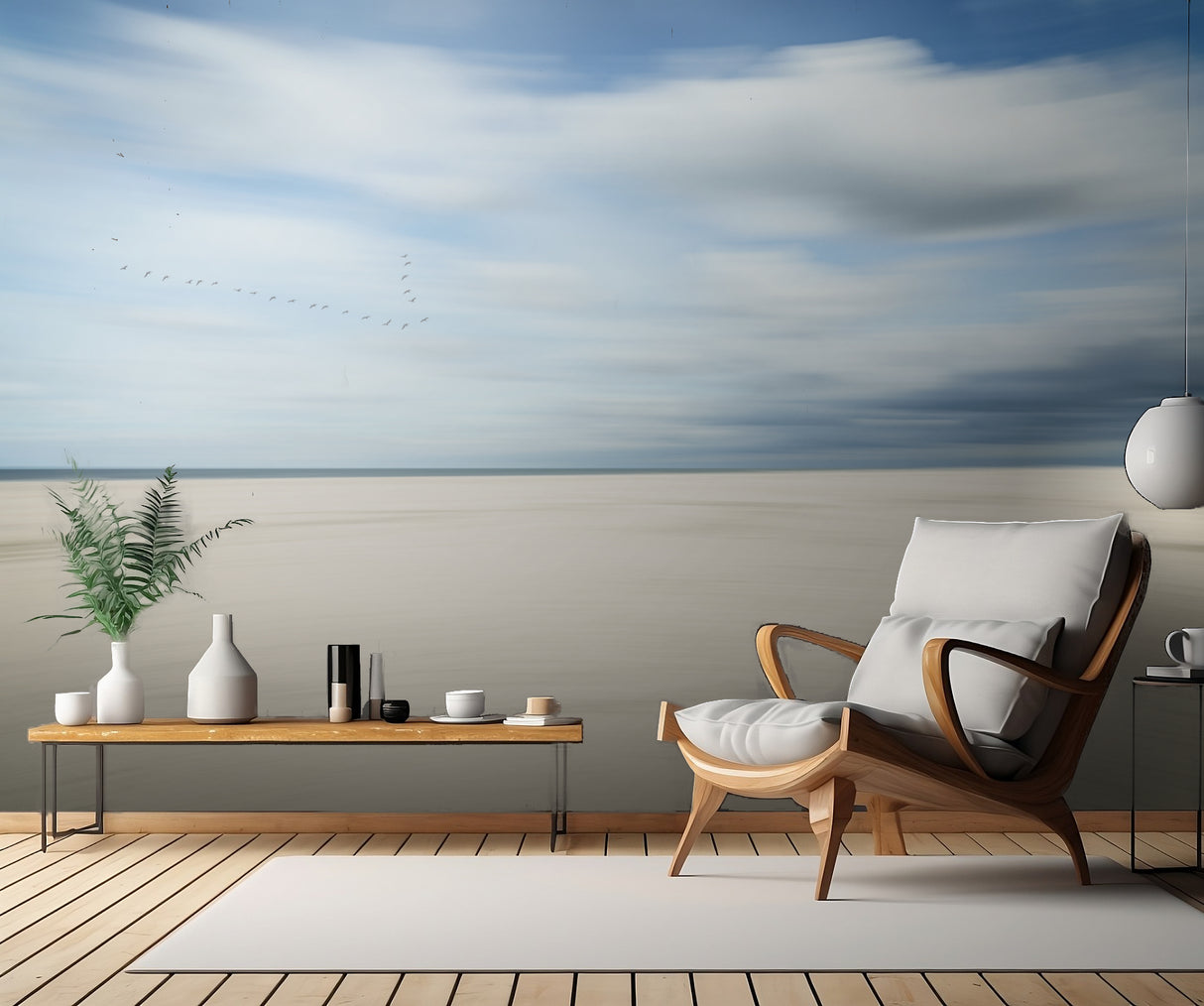 birds at the seaside Poster och Canvastavla