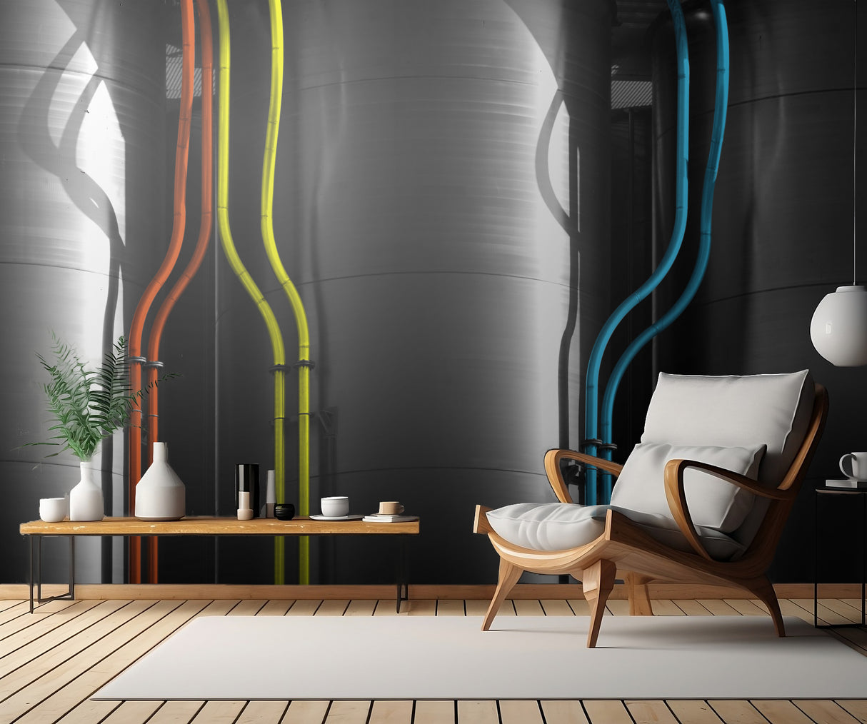 Moving Shades Poster och Canvastavla