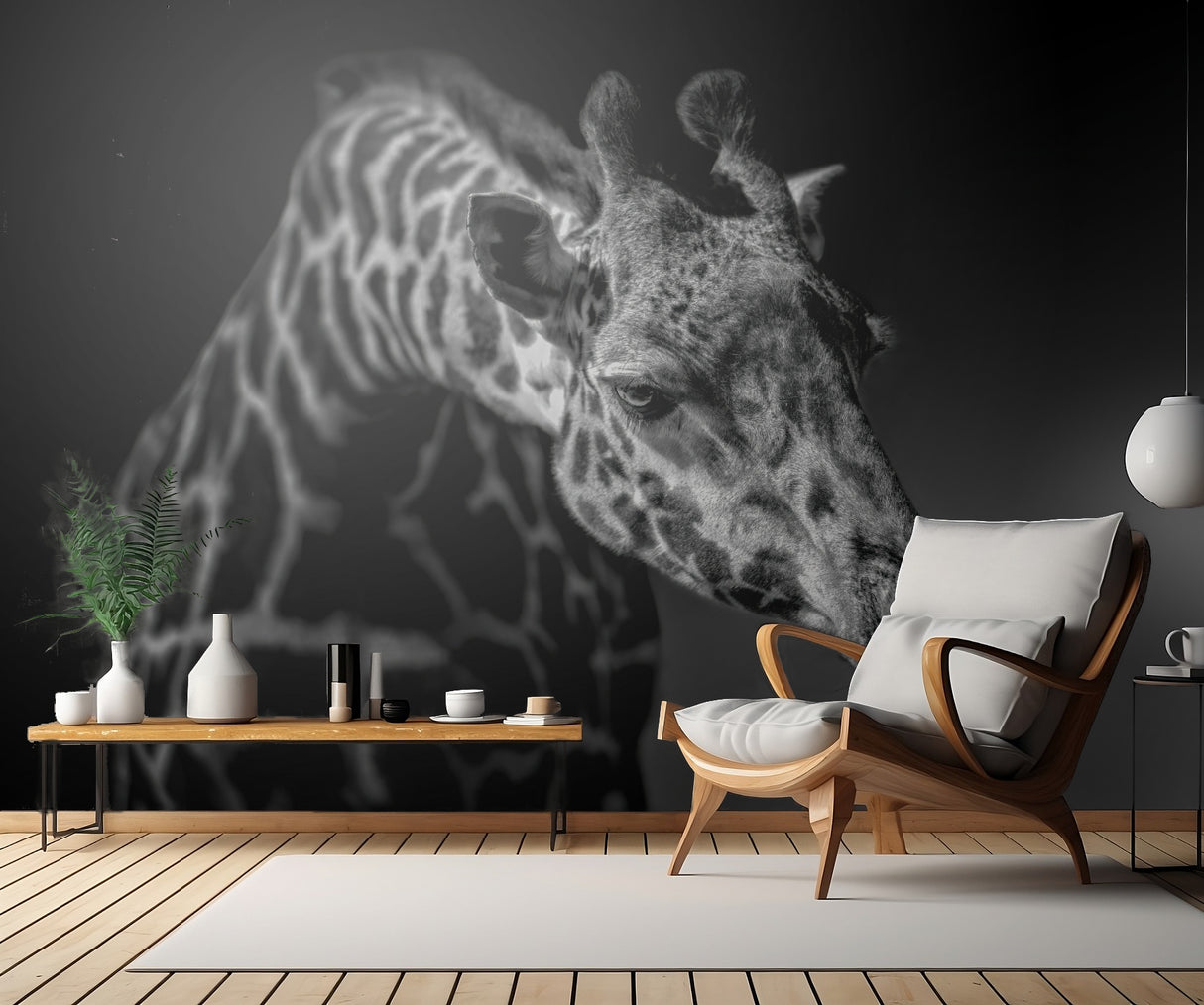 Giraffe Poster och Canvastavla