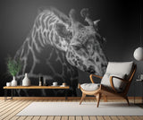 Giraffe Poster och Canvastavla