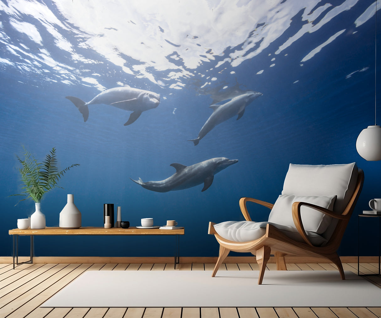 Bottlenose dolphin from Indian océan Poster och Canvastavla
