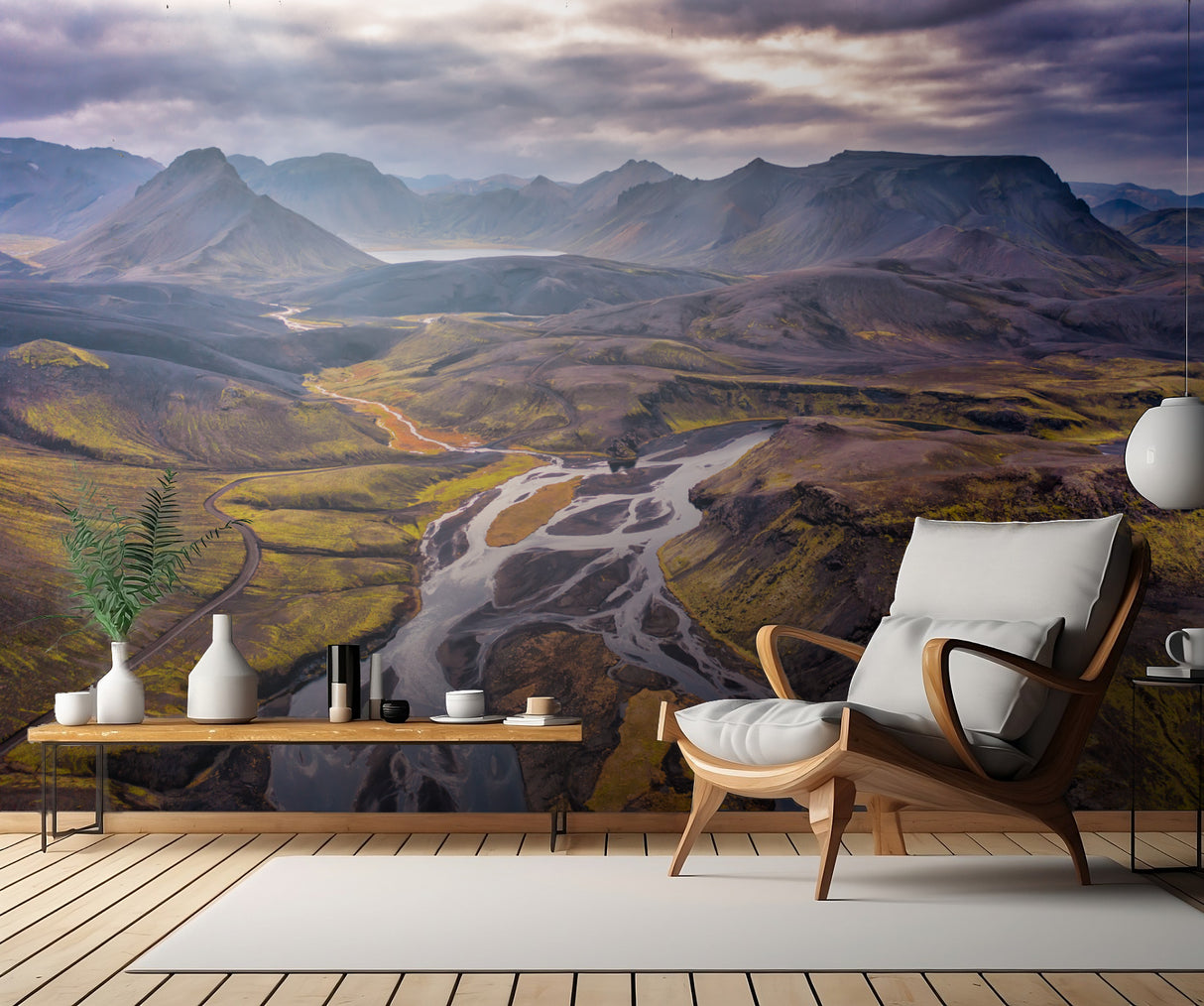 Over the Highlands Poster och Canvastavla
