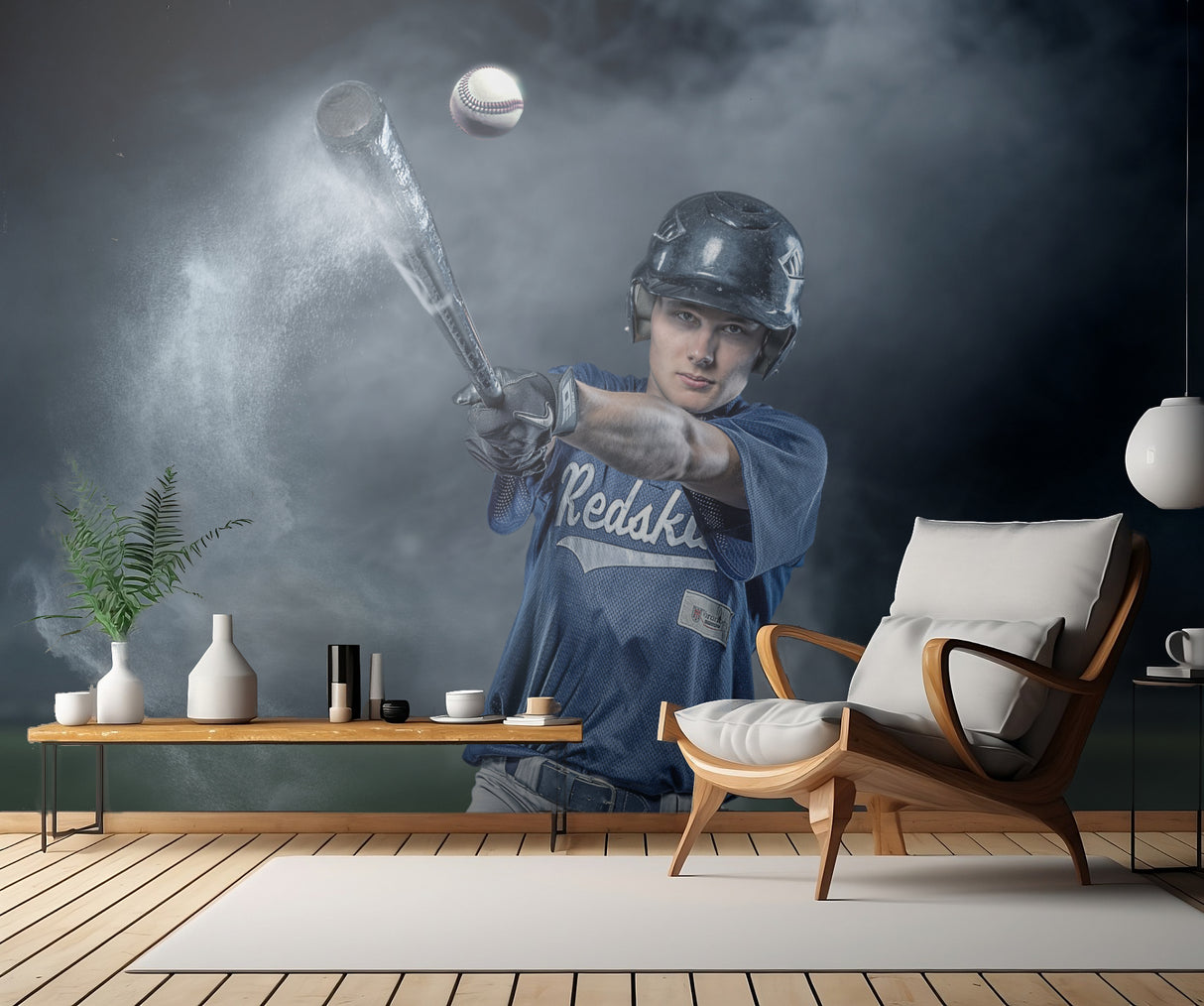 BaseballHit Poster och Canvastavla
