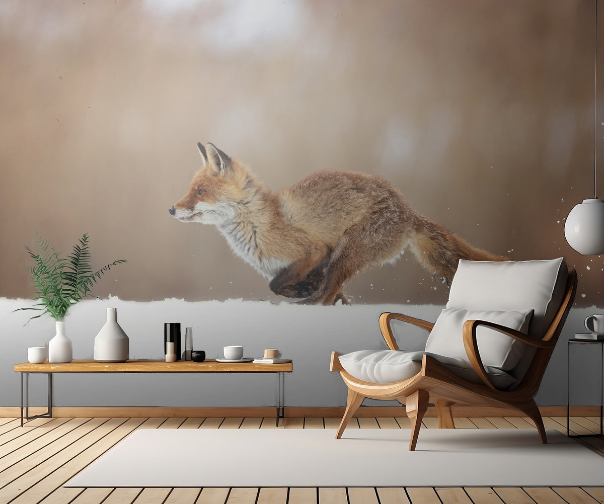 Red Fox Poster och Canvastavla