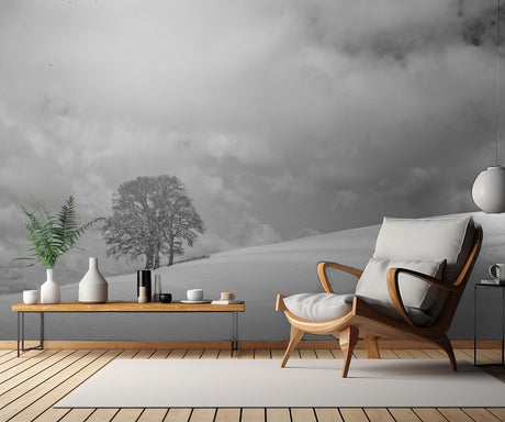 A cloudy winter day Poster och Canvastavla
