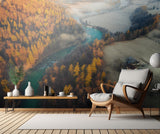 Farm by the river Poster och Canvastavla