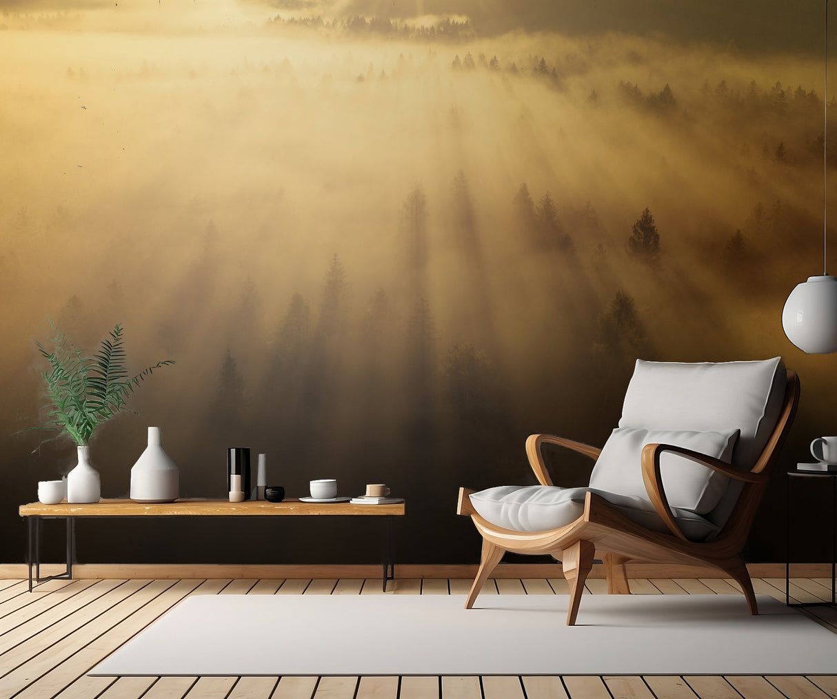 Morning in the forest Poster och Canvastavla