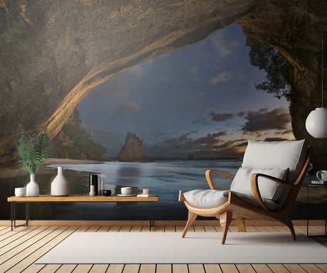 Cathedral Cove Poster och Canvastavla