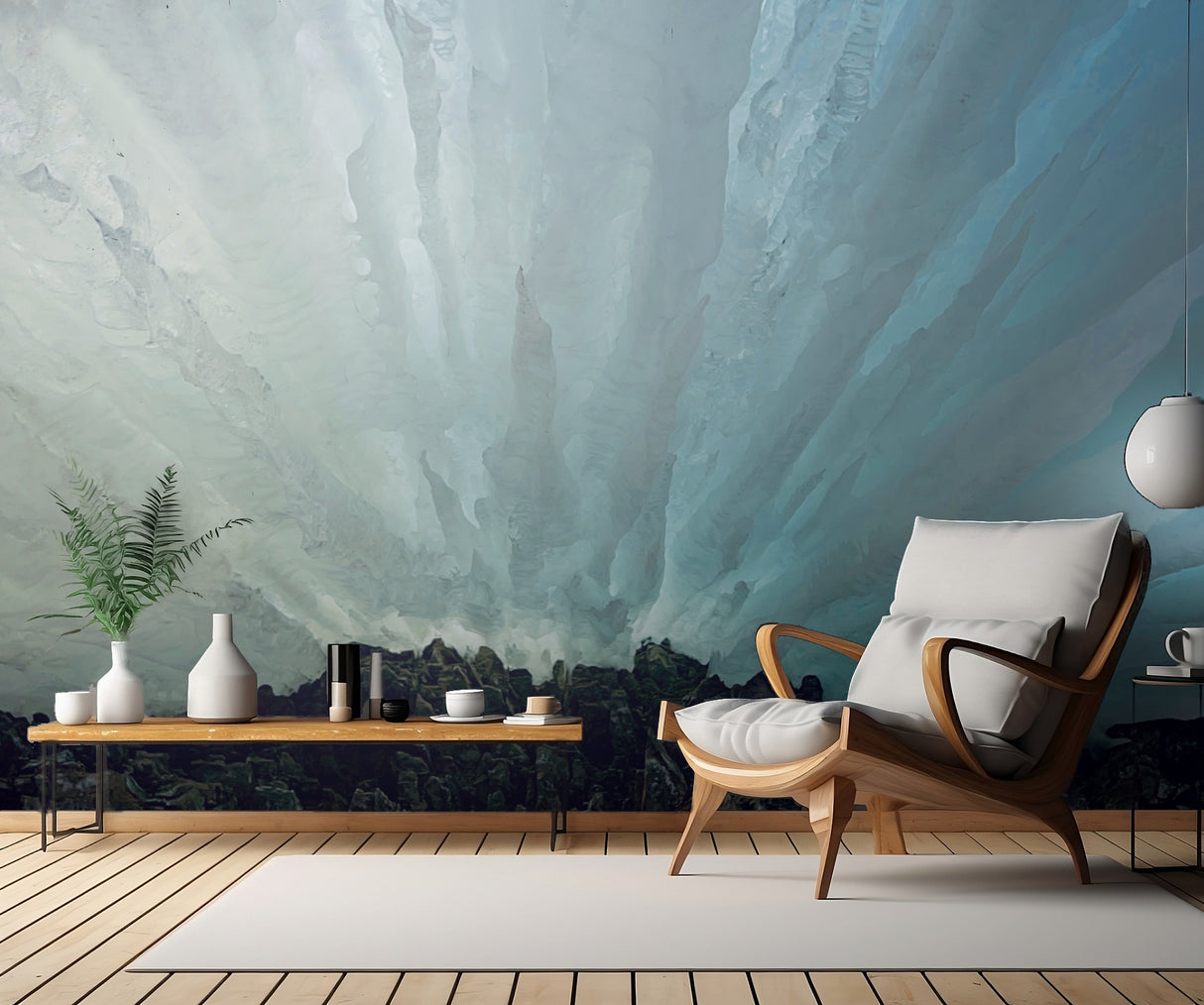 Ice Sky Poster och Canvastavla
