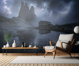 Thunderstorm in the Dolomites Poster och Canvastavla