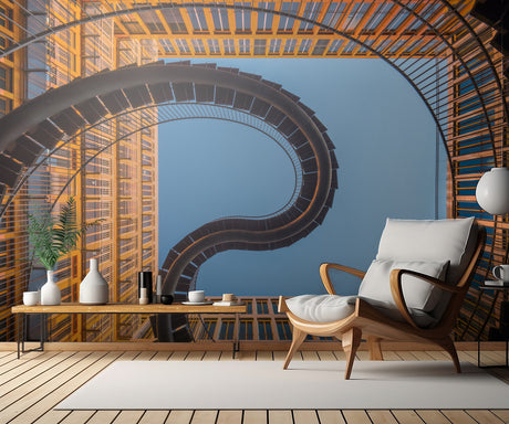 Senseless stairs Poster och Canvastavla