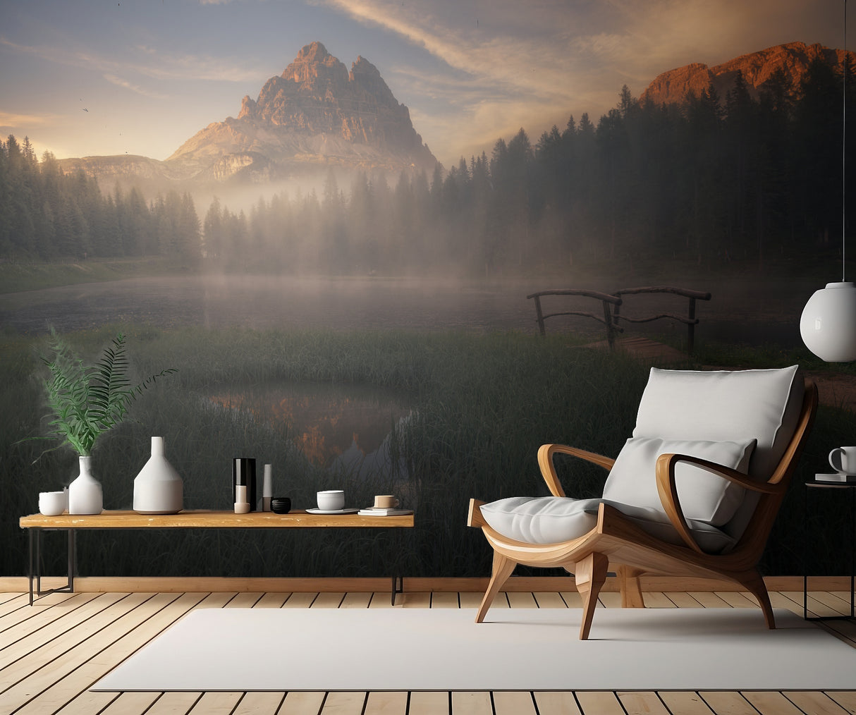 Lago Antorno, Dolomites Poster och Canvastavla