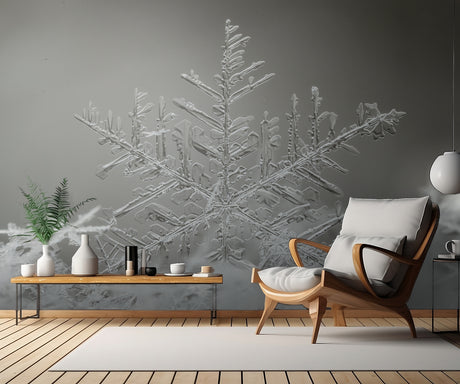 Snowflake Poster och Canvastavla