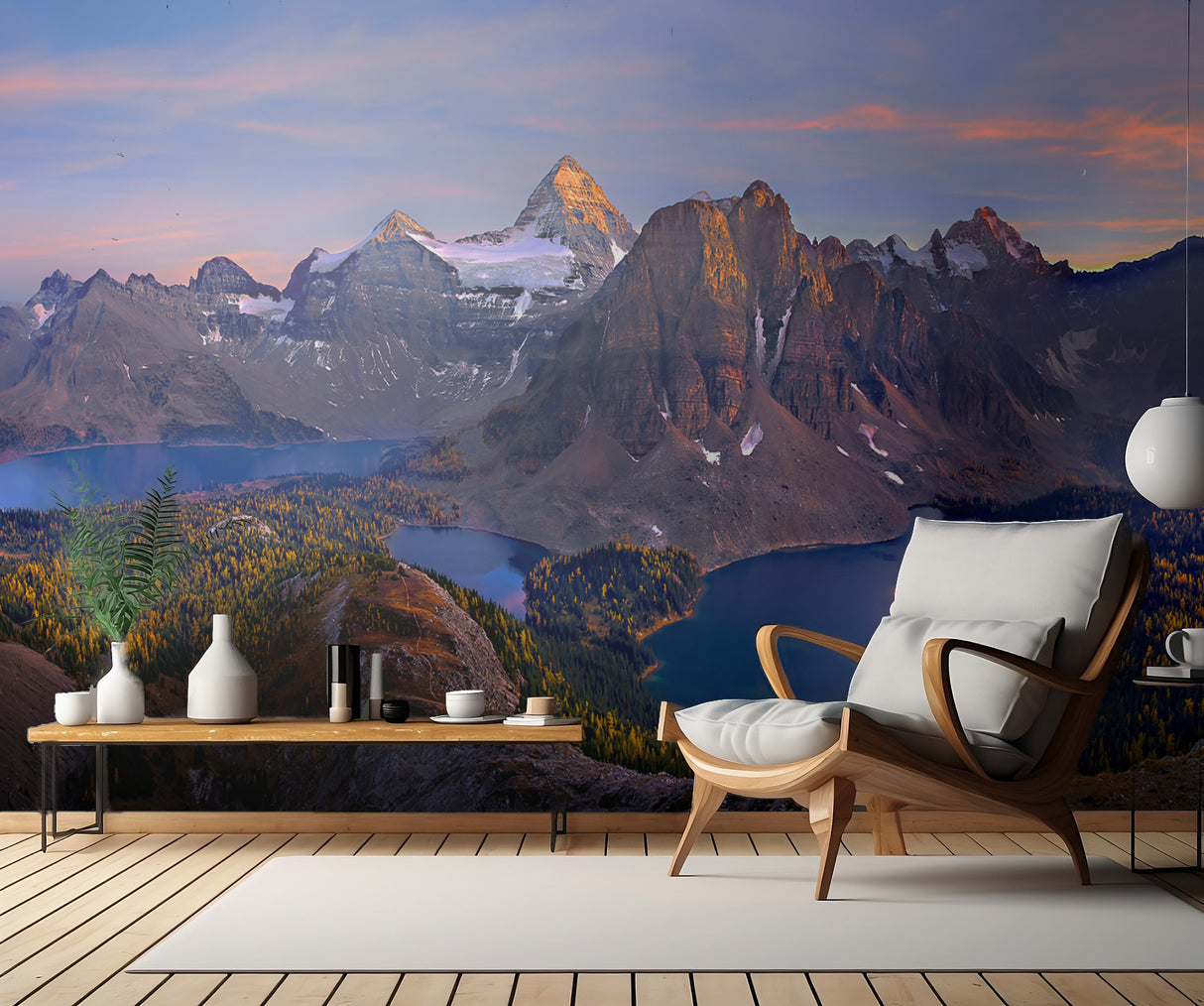 Mount Assiniboine Poster och Canvastavla