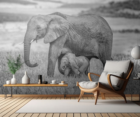 Staying close and protected Poster och Canvastavla