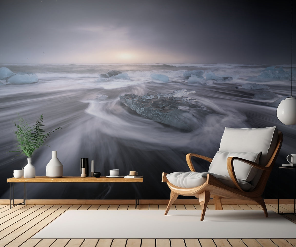 Sun, sea and ices Poster och Canvastavla