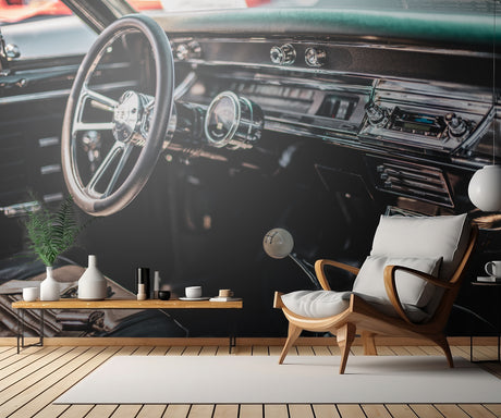 Car Interior Poster och Canvastavla
