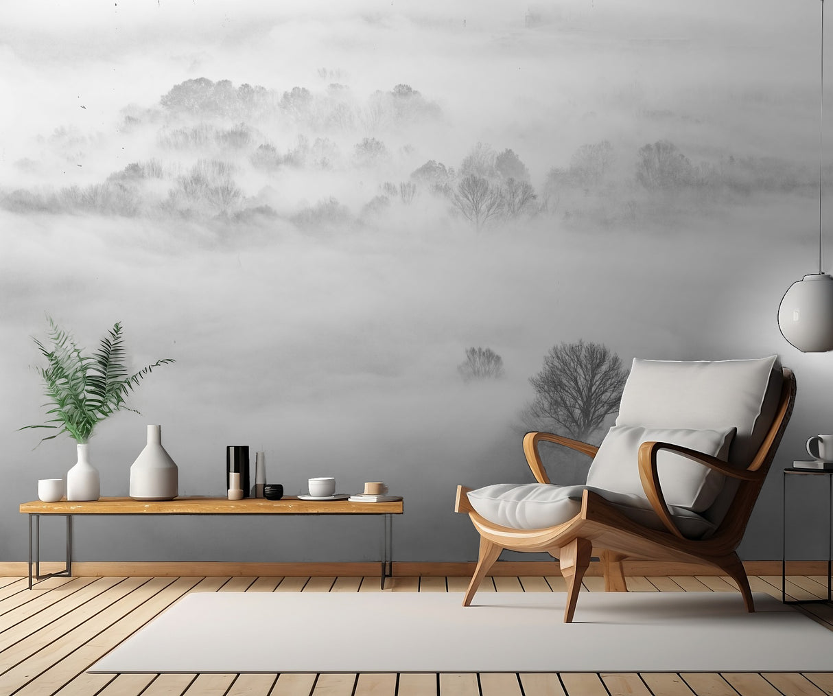 Foggy atmosphere Poster och Canvastavla