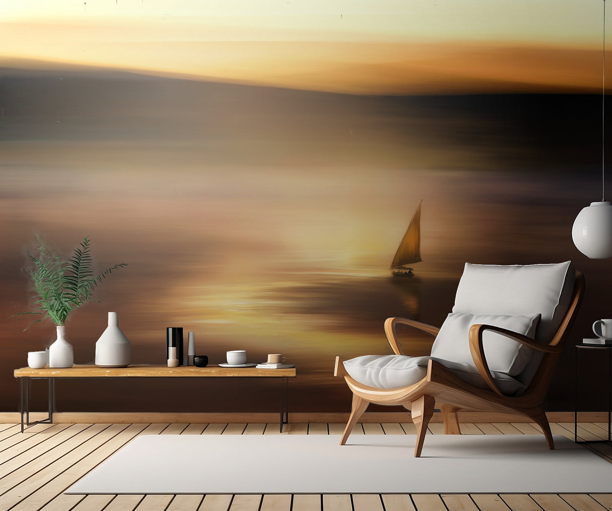 '...and dawn will turn to golden glass...' Poster och Canvastavla