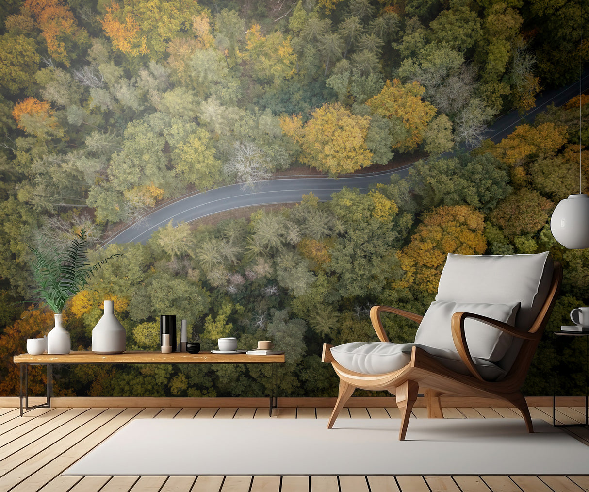 forrest road Poster och Canvastavla