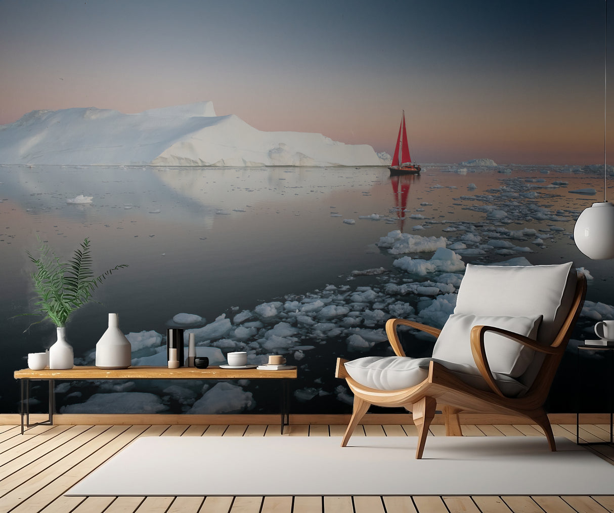 Summer night in Greenland Poster och Canvastavla
