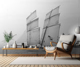 Sailboat "La Granvillaise" Poster och Canvastavla