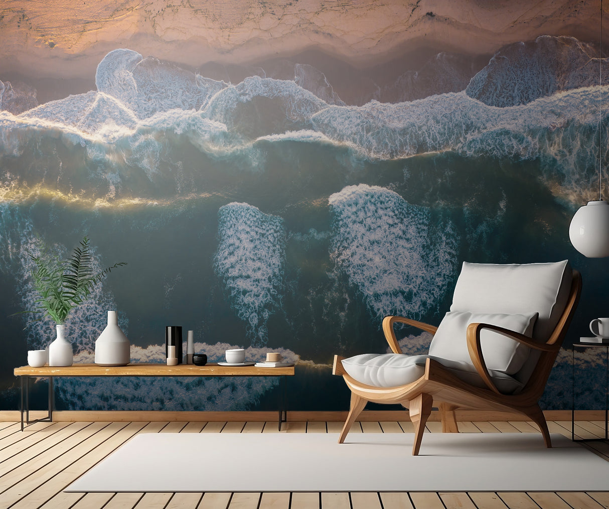 Symphony of ocean waves Poster och Canvastavla