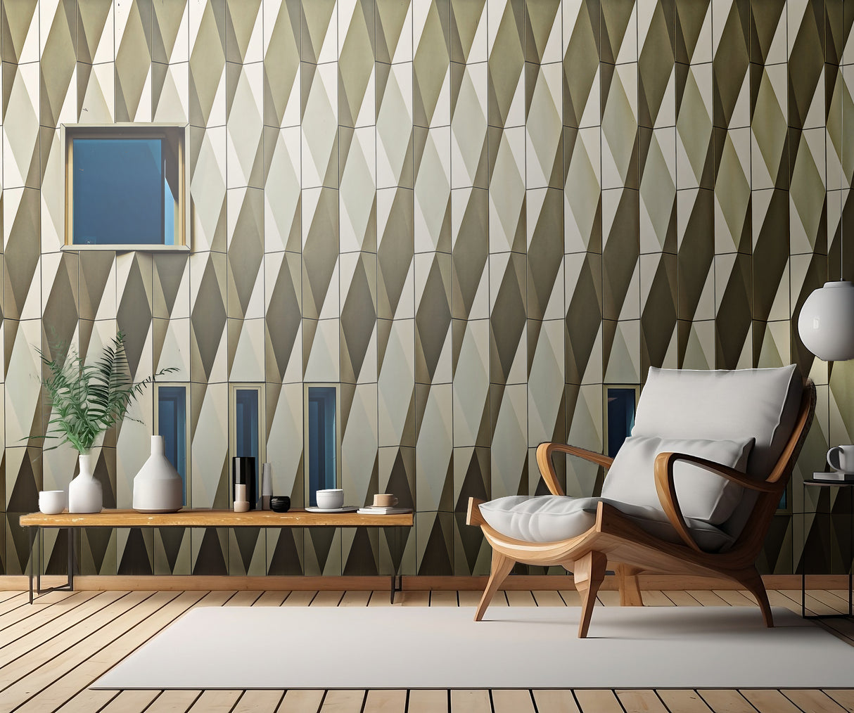 Wall pattern Poster och Canvastavla