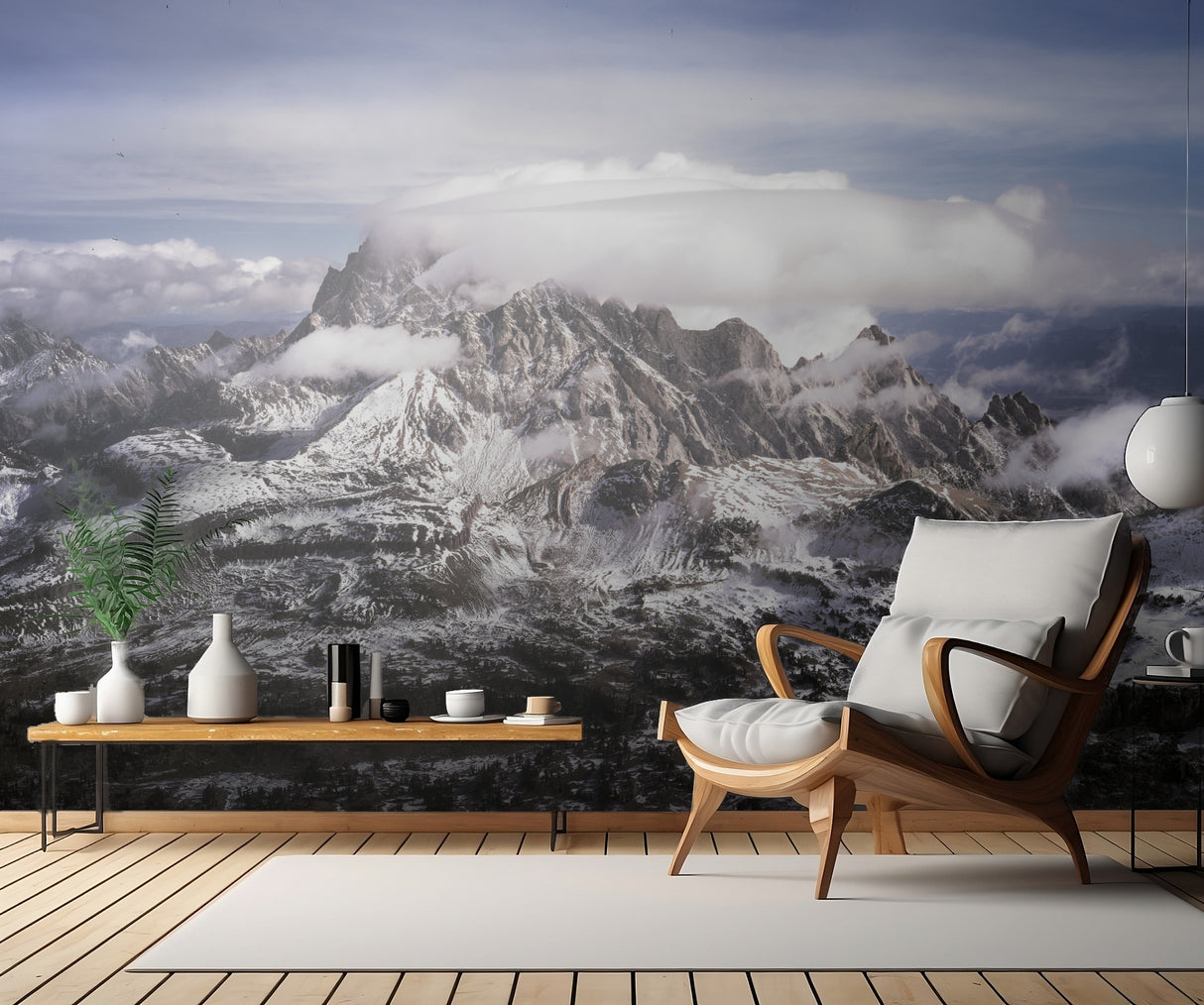 Crown of the Tetons Poster och Canvastavla