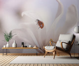 Ladybird with Magnolia Poster och Canvastavla