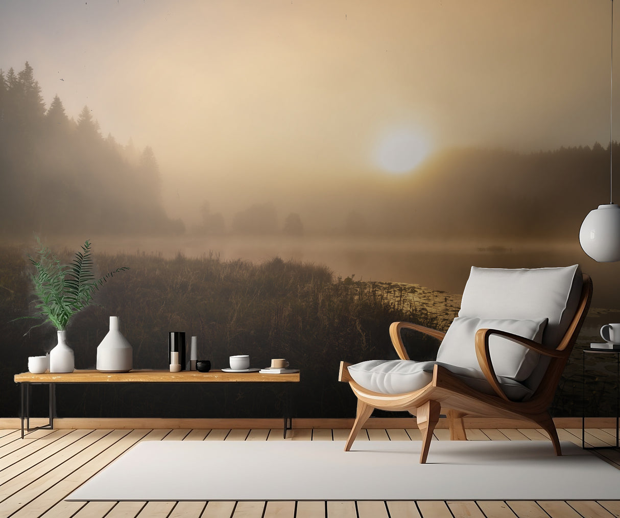 The incredible light of an October morning Poster och Canvastavla