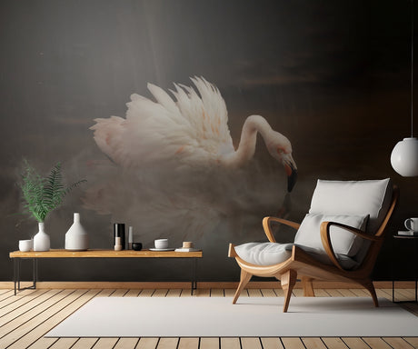 Flamingo's Paradise Poster och Canvastavla