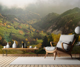 Alpine autumn. Poster och Canvastavla