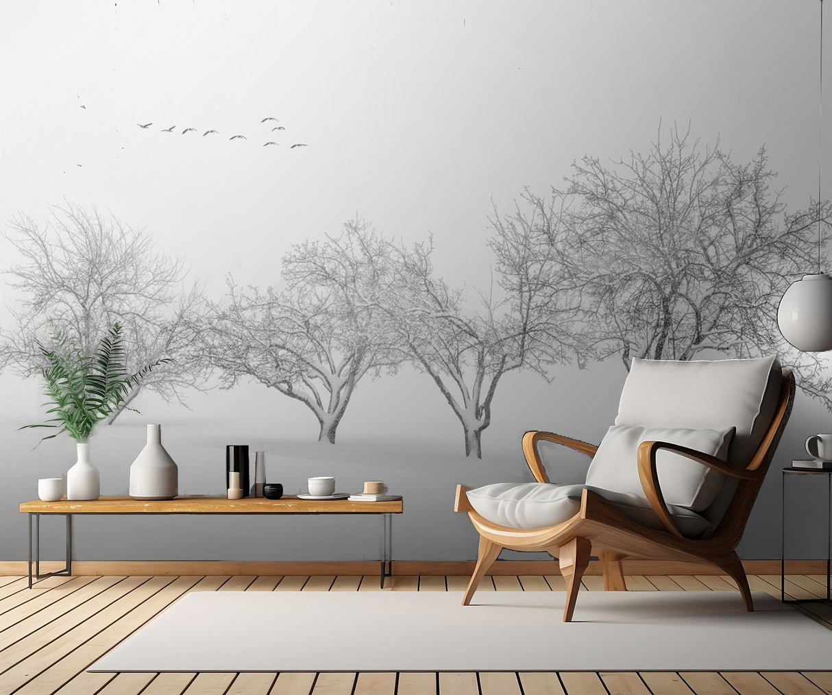 White World Poster och Canvastavla