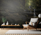 Blue Mountains Waterfalls Poster och Canvastavla