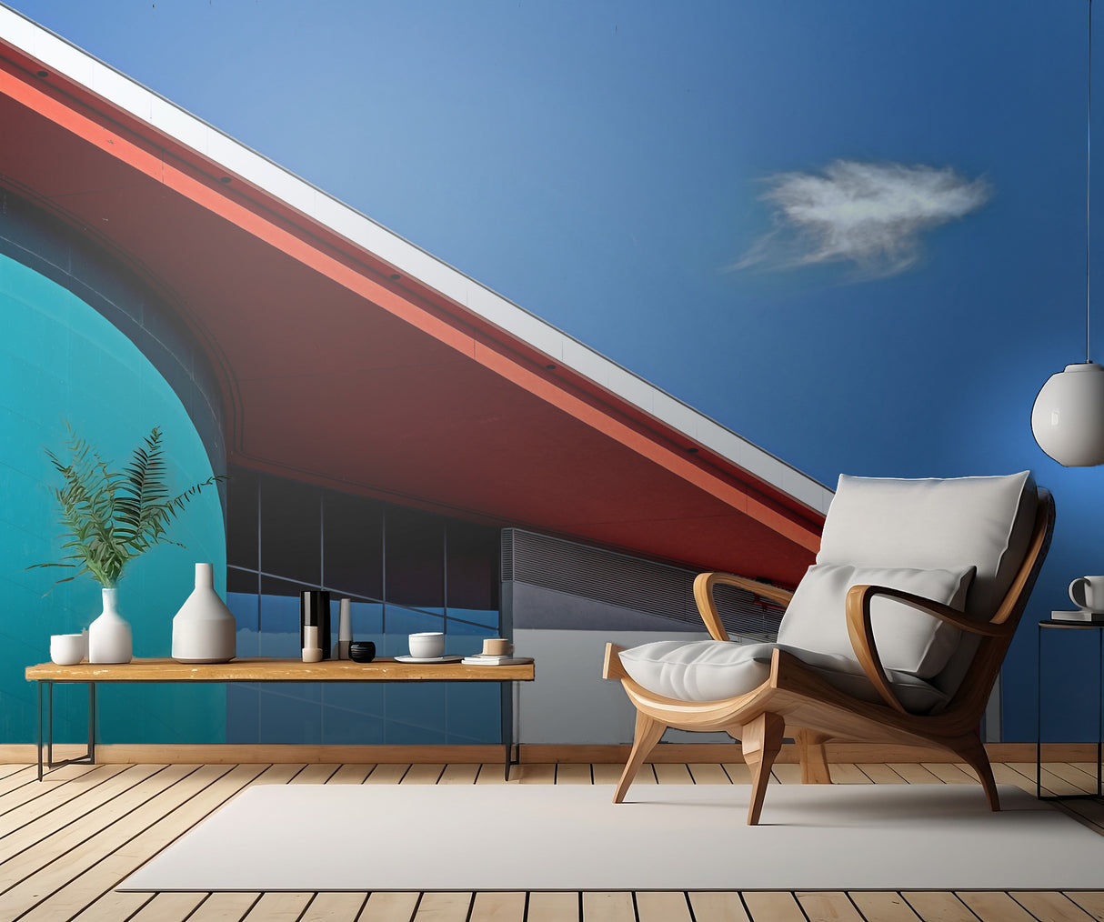 Roof look Poster och Canvastavla