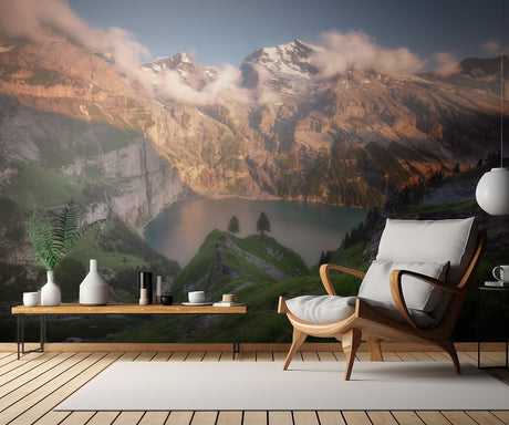 Oeschinensee Poster och Canvastavla