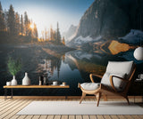 Morning Reflection Poster och Canvastavla